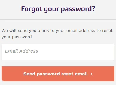 Reset password